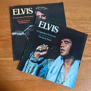 Elvis Presley A Legendary Performer The Early Years & Continued Record Inserts